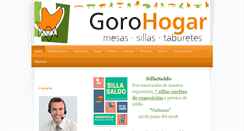 Desktop Screenshot of gorohogar.es