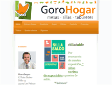 Tablet Screenshot of gorohogar.es
